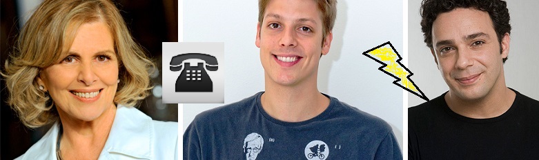 Irene Ravache é convidada por Fábio Porchat para fazer filme, mas acha que ligação é trote