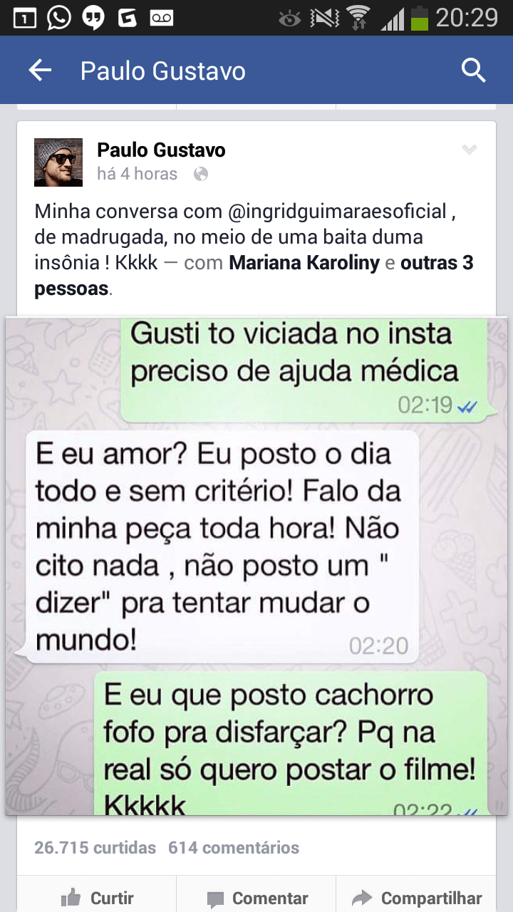 Paulo Gustavo confessa exagero com autopromoção nas redes sociais: “Não posto ‘um dizer’ pra tentar mudar o mundo”