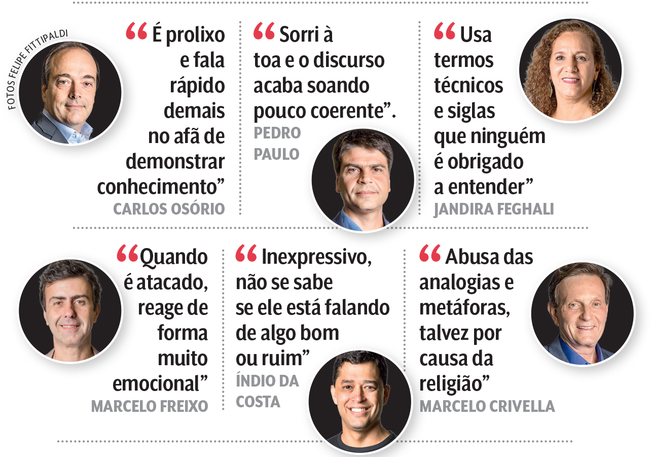 Especialista em comunicação e oratória revela falhas nos discursos de candidatos a prefeito do Rio