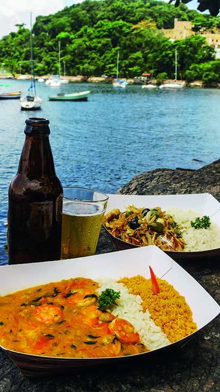 Pratos do Bar Urca ganham versões reduzidas na mureta