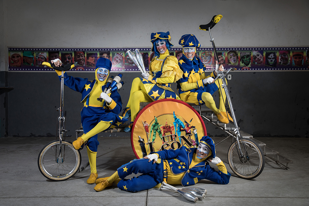 Companhia circense carioca, Up Leon exporta talentos para Europa