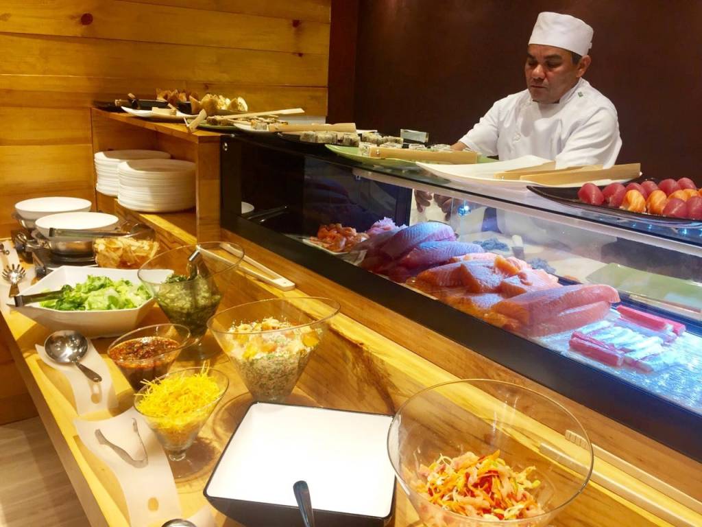 Nasake abre no Città oferecendo bufê oriental por quilo