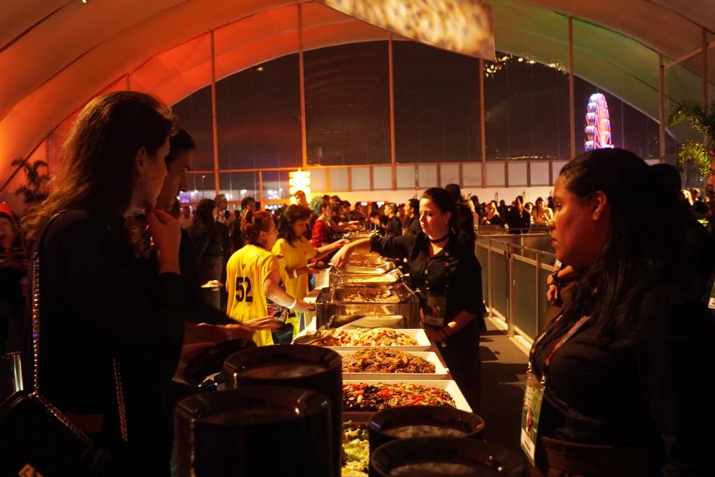 Rock in Rio 2017: salgadinho é sucesso na Área VIP
