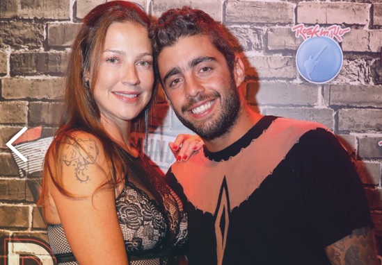 Rock in Rio: Luana Piovani comenta look do marido, sem cueca
