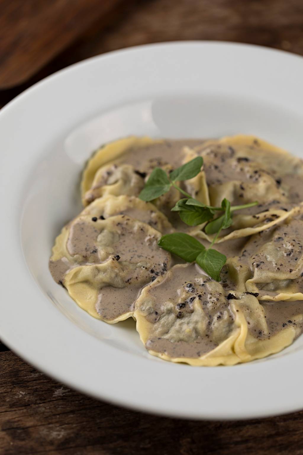 Lorenzo Bistro; ravióli de rabada