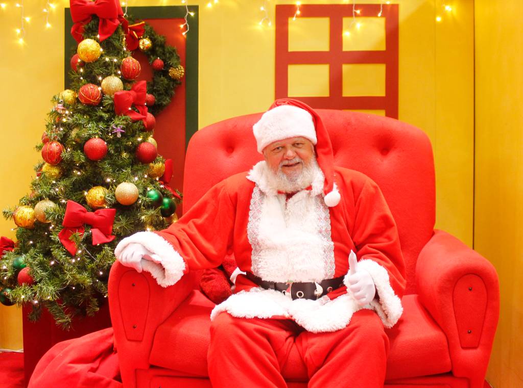 Papai Noel no Center Shopping Rio