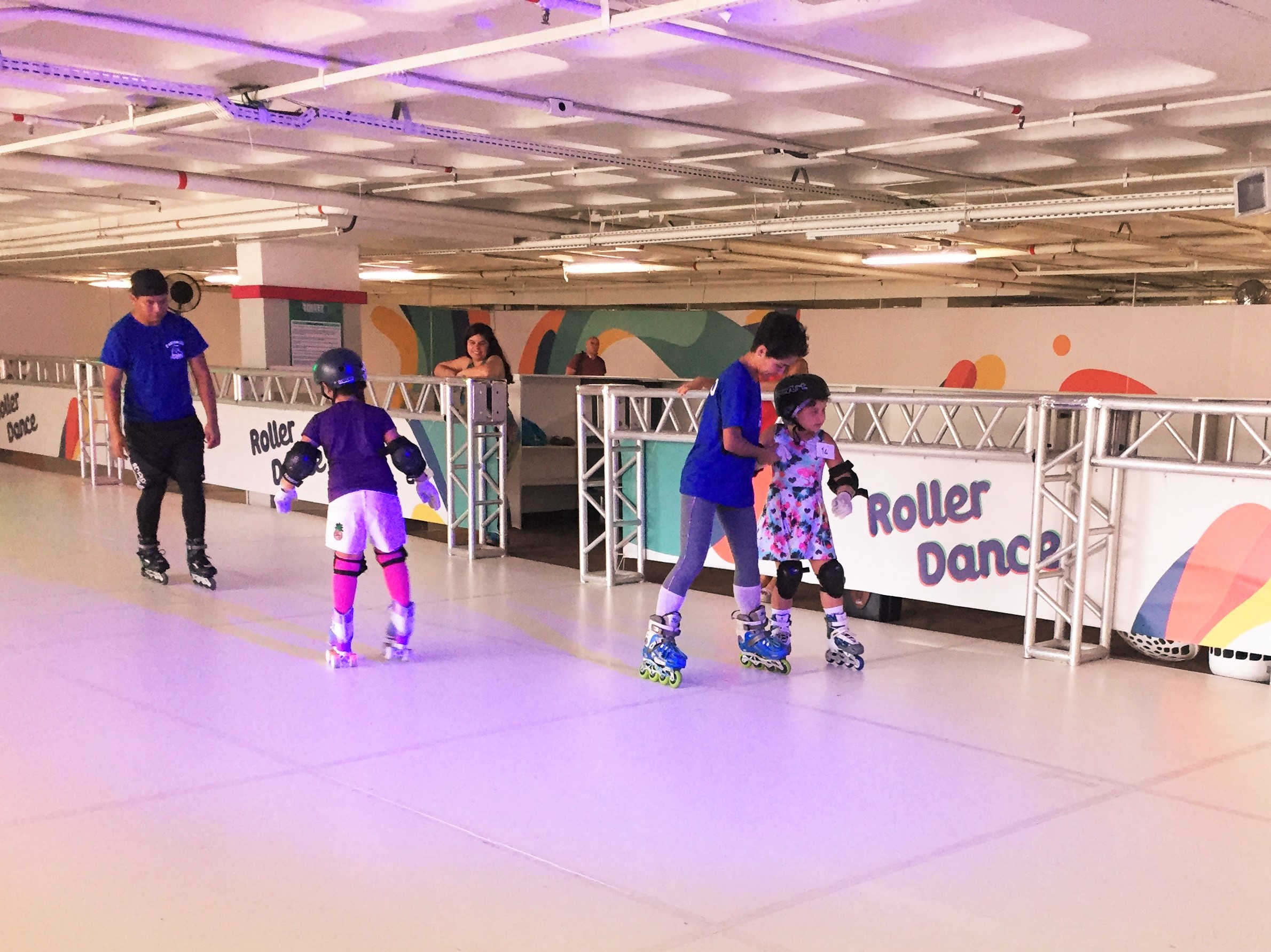 Botafogo Praia Shopping inaugura pista de roller