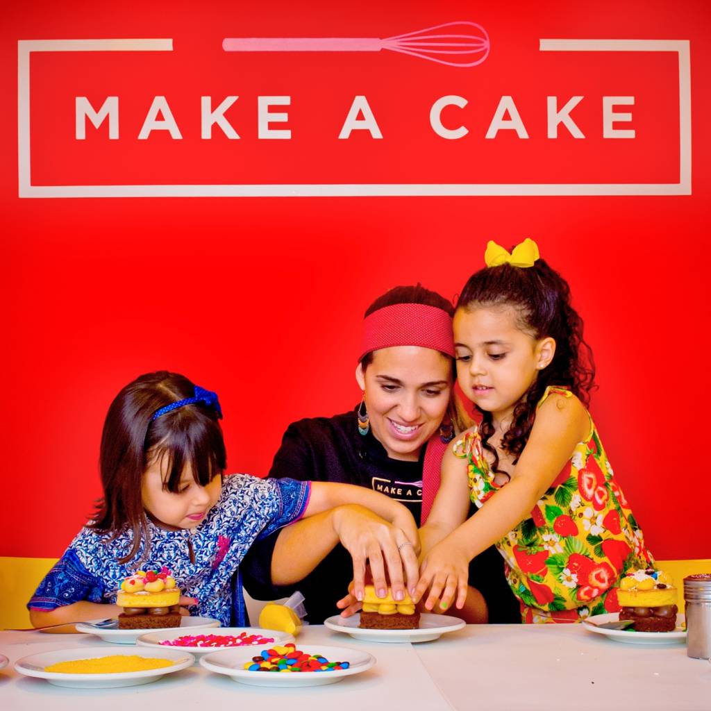 Make a cake oferece oficina de férias para a criançada