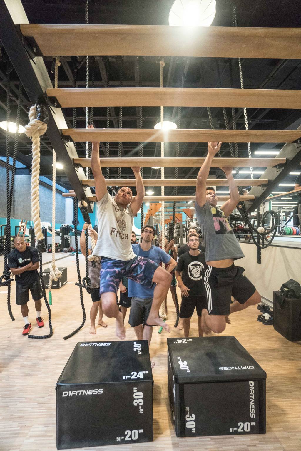 Parkour ganha adaptação em aula na Bodytech