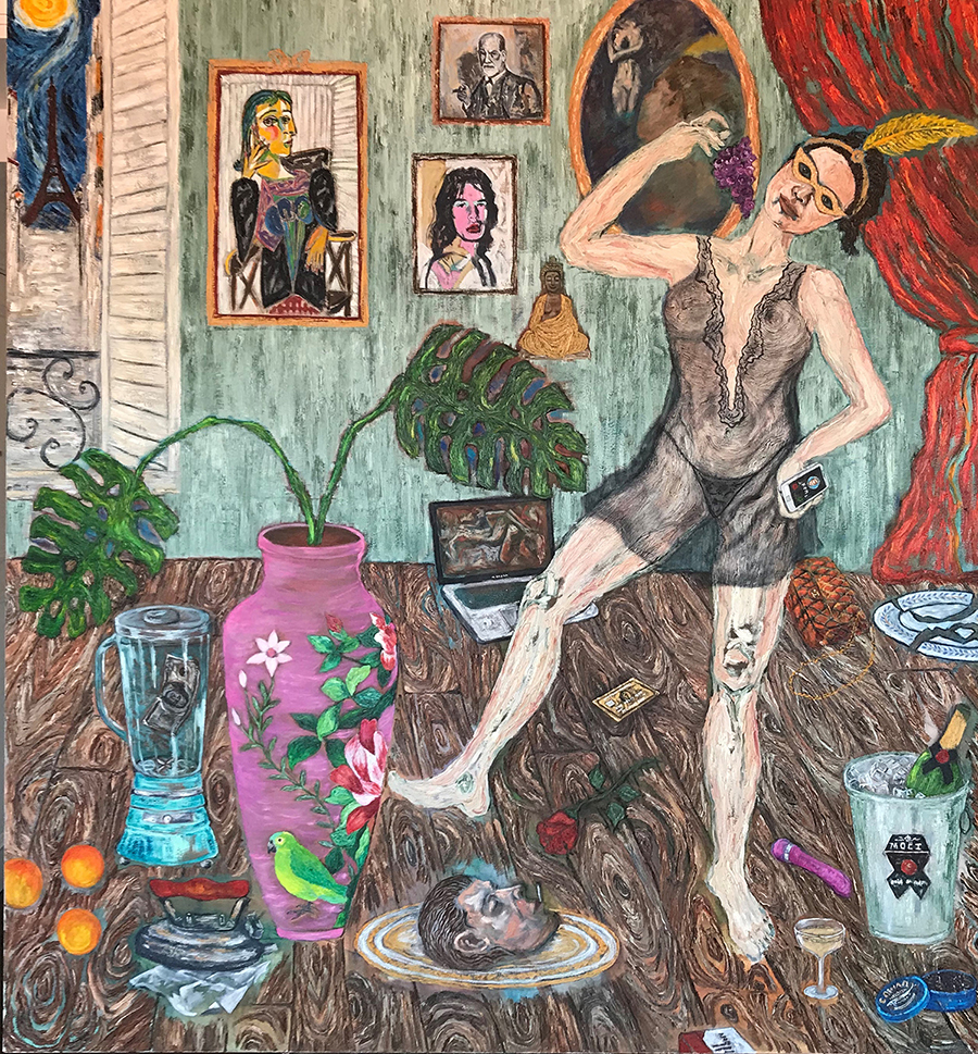 Mostra de Ana Luiza Rego faz releituras da figura bíblica Salomé