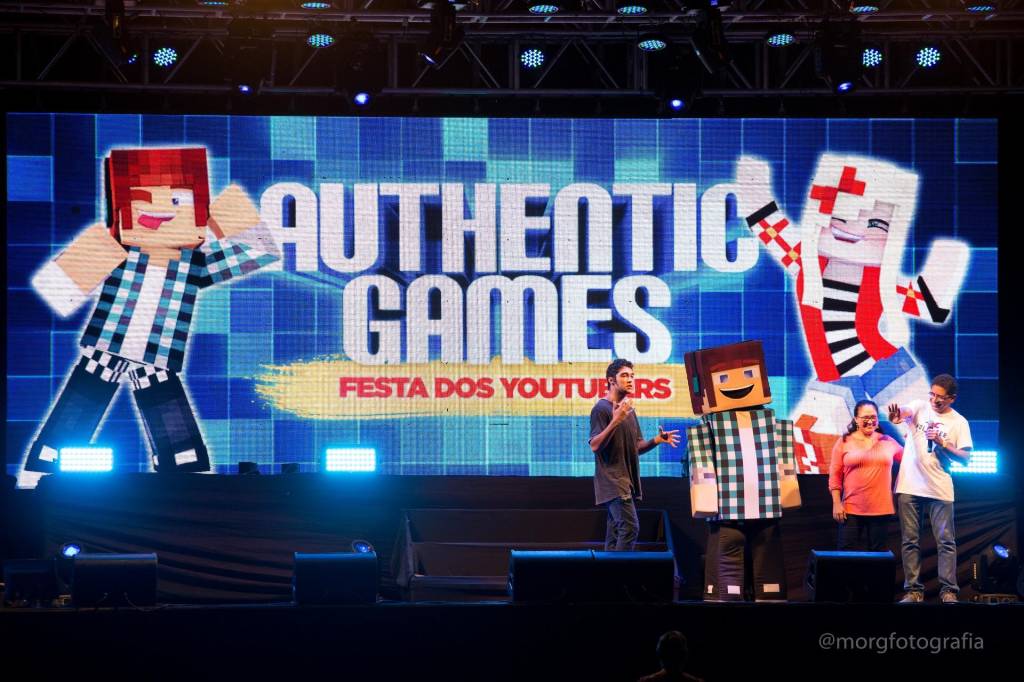 Youtuber do canal Authentic Games fará show neste domingo no Rio