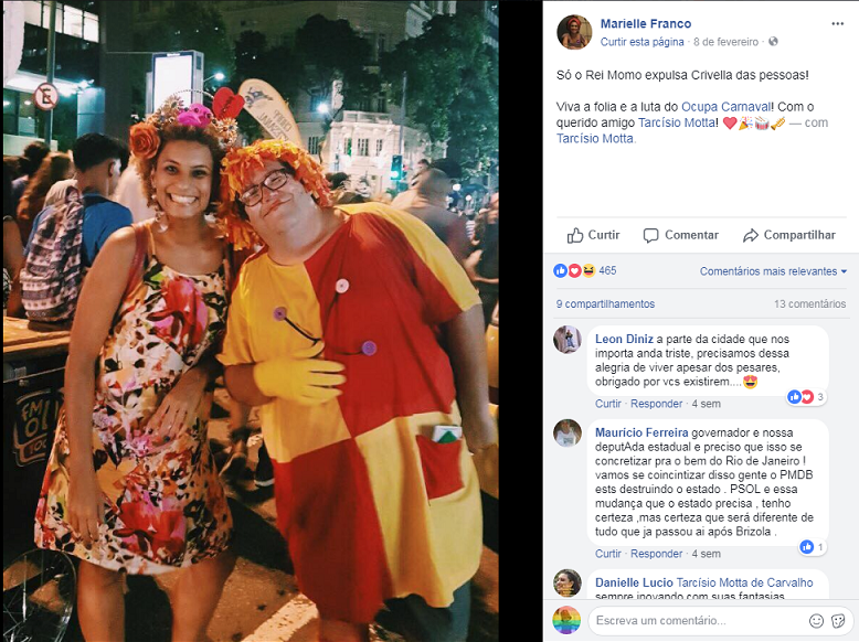 “Marielle era uma ameaça aos poderes constituídos”