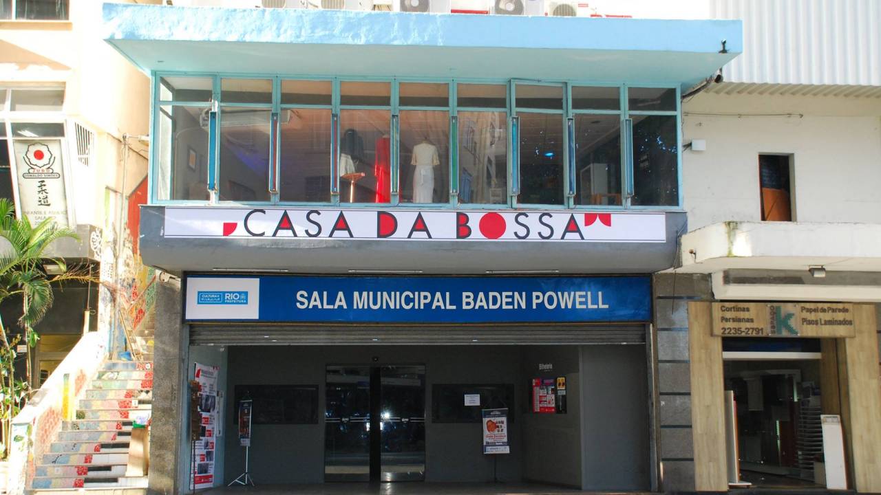 fachada da Sala Baden Powell