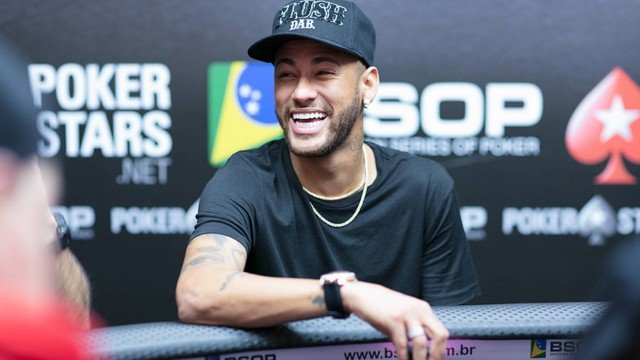Neymar está no top 10 de torneio de… pôquer