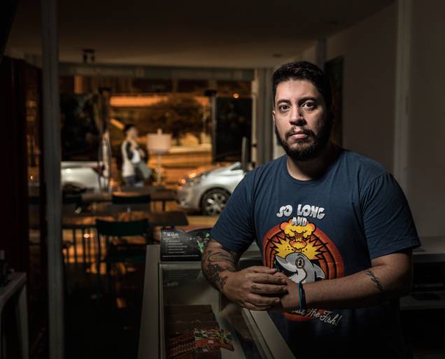 Marcelo Delgado, dono de uma loja na Barra: Justiça para reaver prejuízo de 20 000 reais Marcelo Delgado, dono de uma loja na Barra: Justiça para reaver prejuízo de 20 000 reais