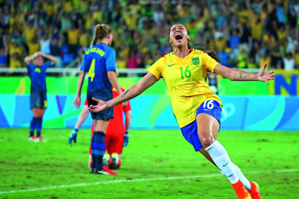 Futebol é coisa de menina