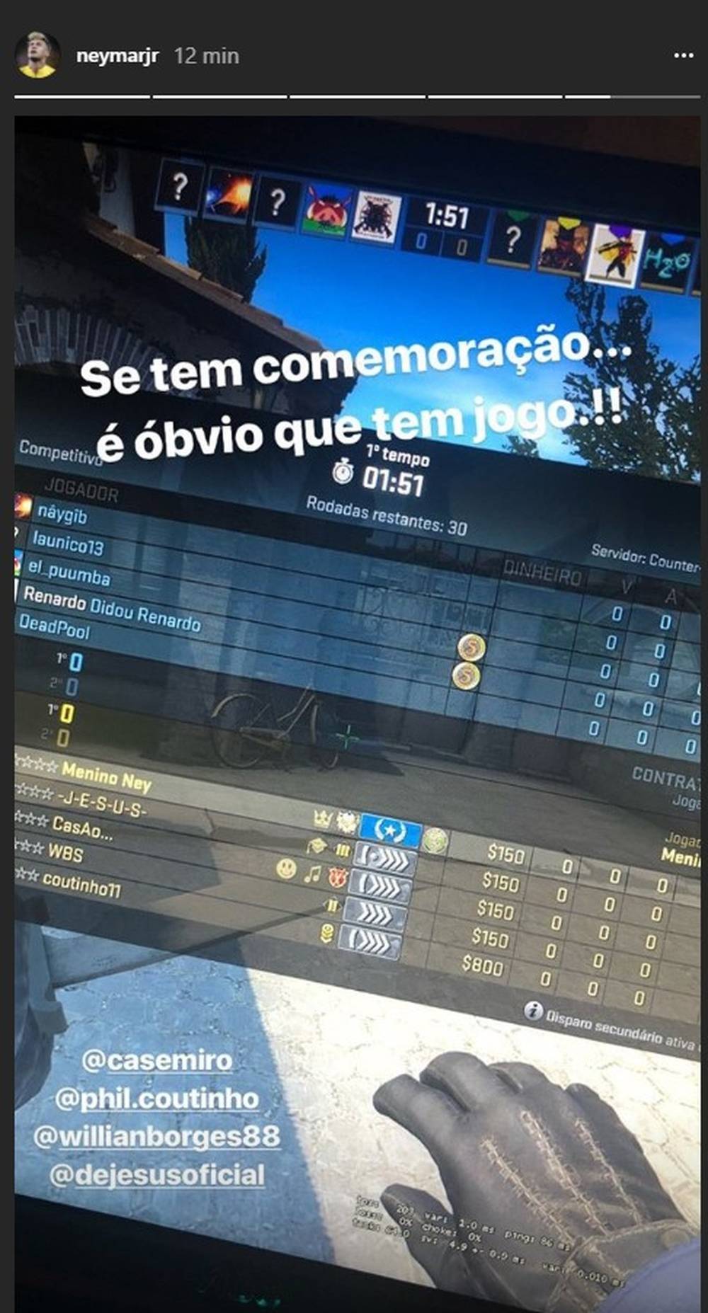 Neymar comemoração Neymar comemoração