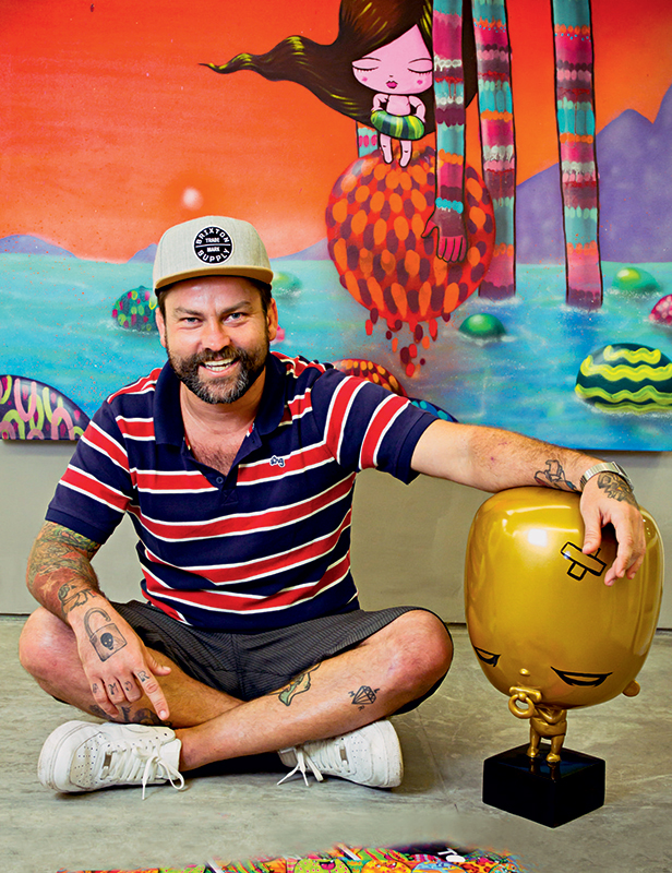 Grafiteiro Toz prepara seu primeiro desenho animado