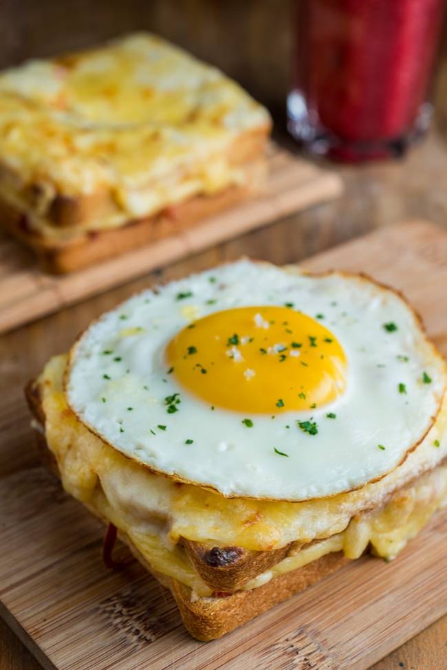 Croque Madame do Emporio Jardim