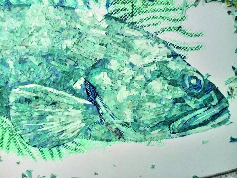 Vik Muniz: em tempos de isolamento social, arte com cédulas de real, enviadas pela Casa da Moeda Vik Muniz: em tempos de isolamento social, arte com cédulas de real, enviadas pela Casa da Moeda