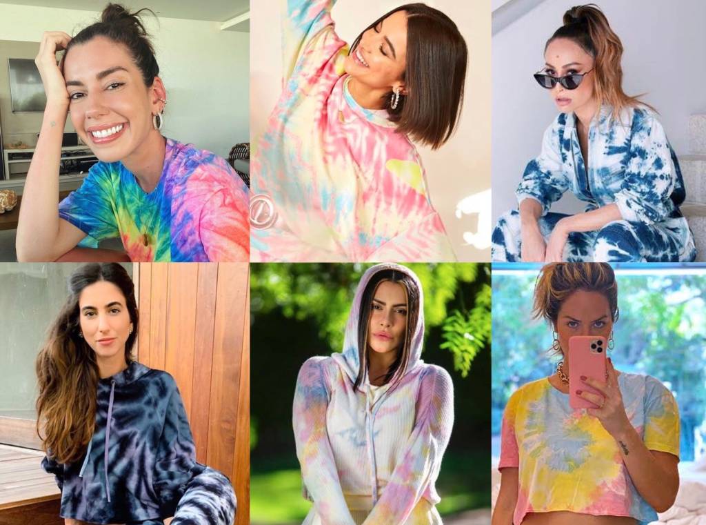 O tie-dye está em alta: como usar e como fazer