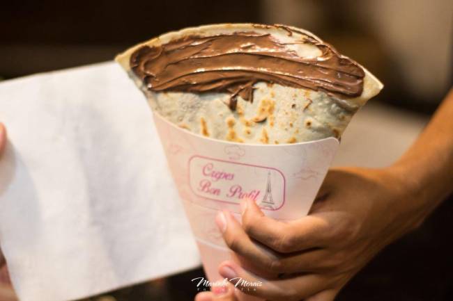 Crepes Bon Profit_Crepe deNutella_23,00 Crepes Bon Profit_Crepe deNutella_23,00