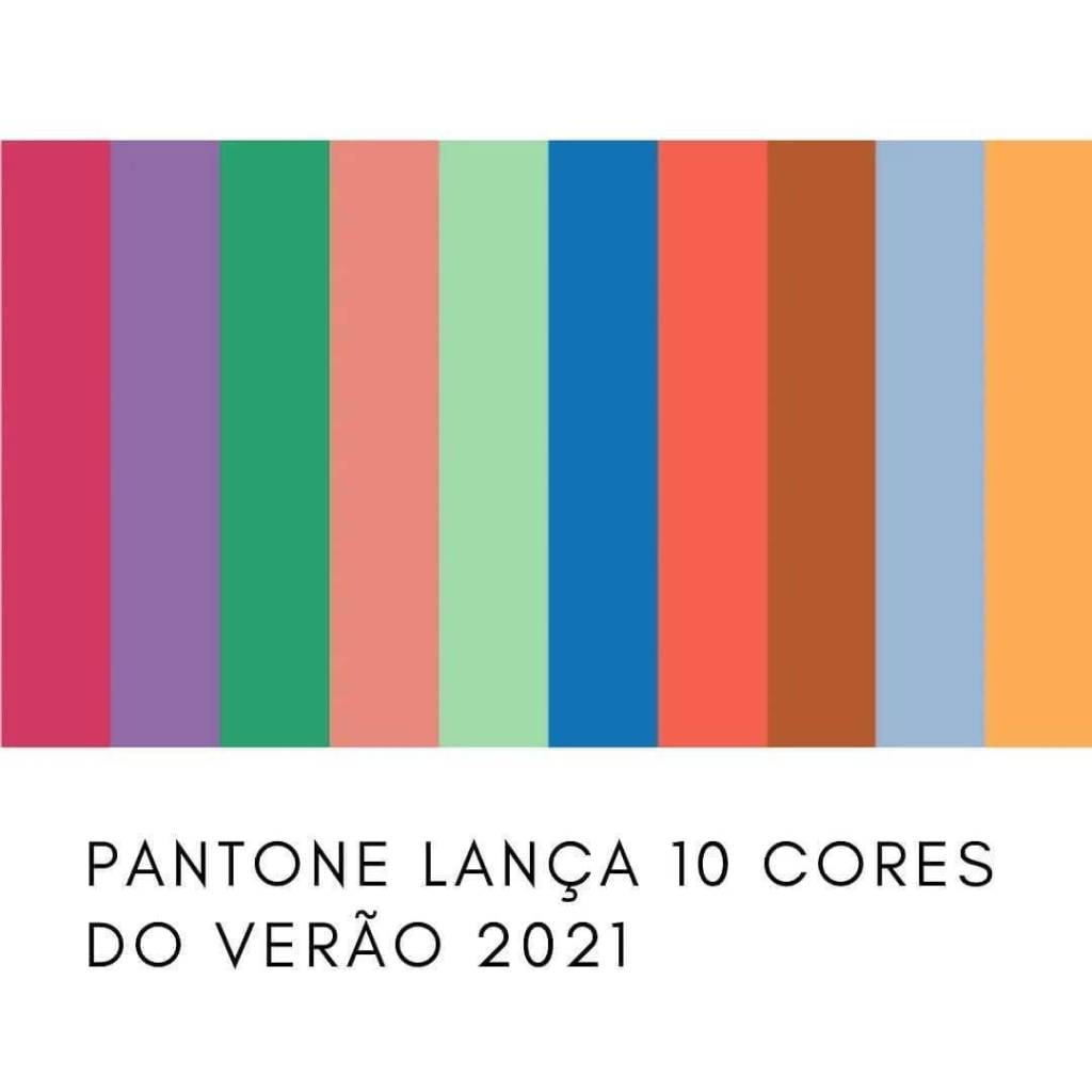As 10 cores do verão 2021
