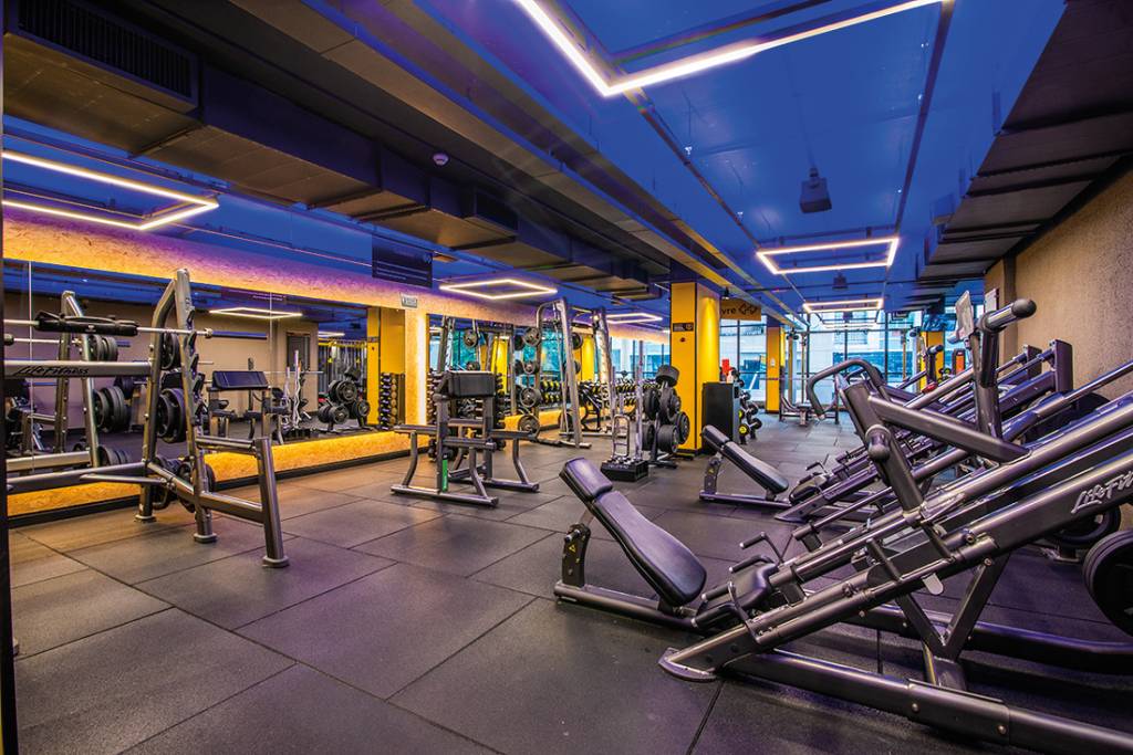 SmartFit Sala de aparelhos da academia SmartFit