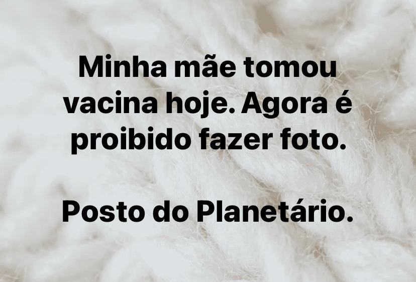 WhatsApp Image 2021-02-17 at 13.04.07 A imagem mostra uma publicação em rede social