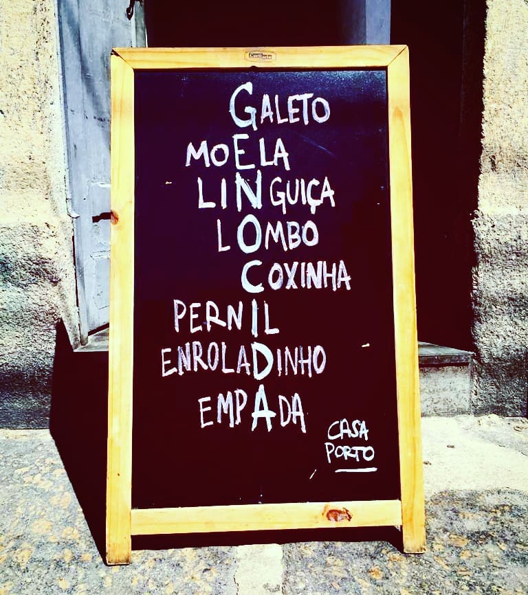 casa porto 2 Casa Porto: cardápio do em cartaz