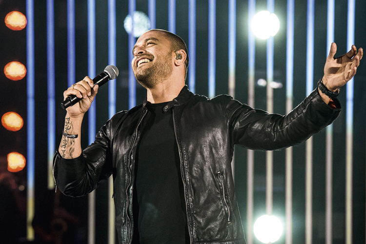 Diogo Nogueira no palco