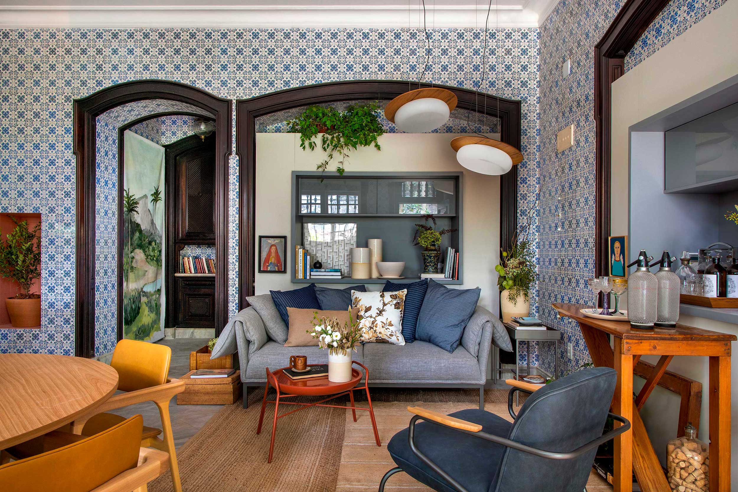 Cozinha dos Amigos - Anna Malta e Andr&eacute;a Duarte. Ambiente da CASACOR Rio 2021.