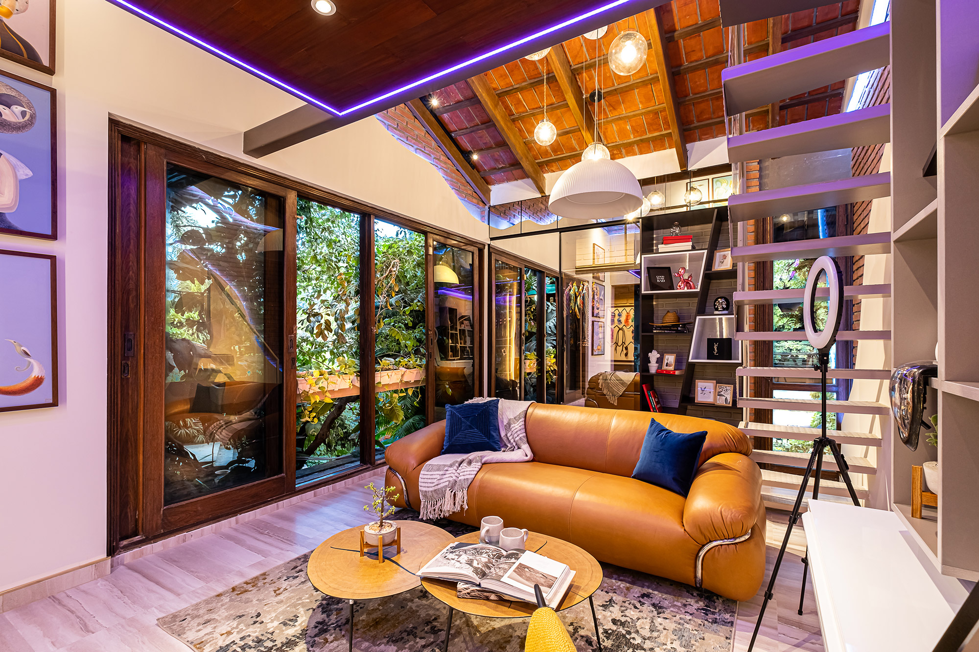 Dormitorio Generaci&oacute;n Zeta - Jos&eacute; Diego Torrico e Ximena Jord&aacute;n. Projeto da CASACOR Bol&iacute;via 2021.