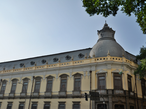 Fachada campi Colégio Pedro II no Centro do Rio
