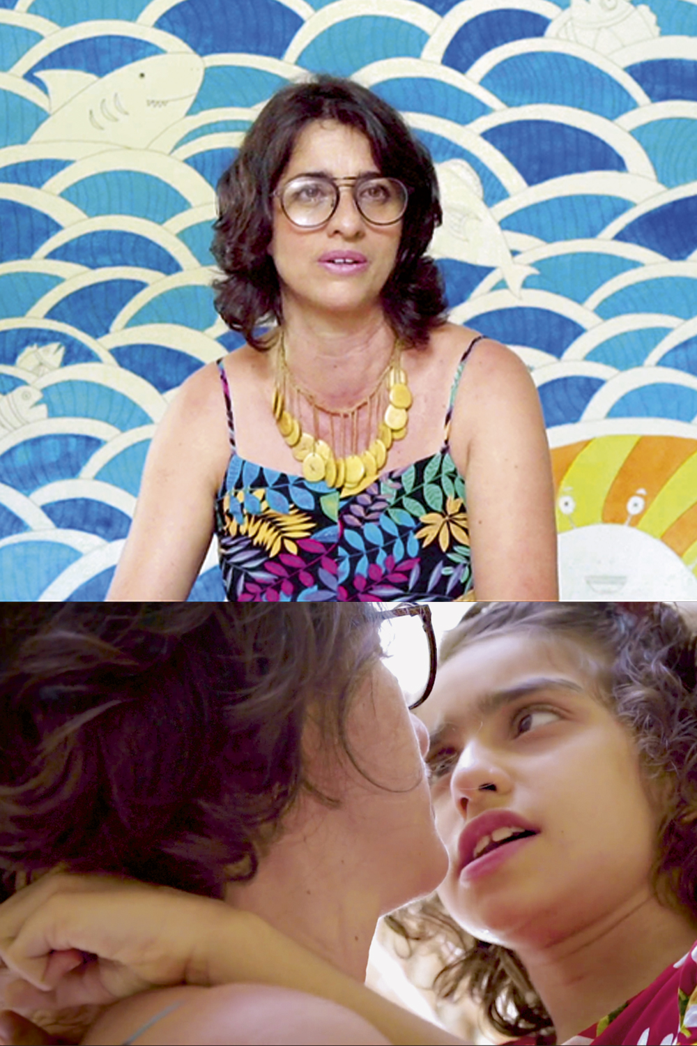 Margarete Brito e a filha Sofia (abaixo): do diagn&oacute;stico &agrave; luta -