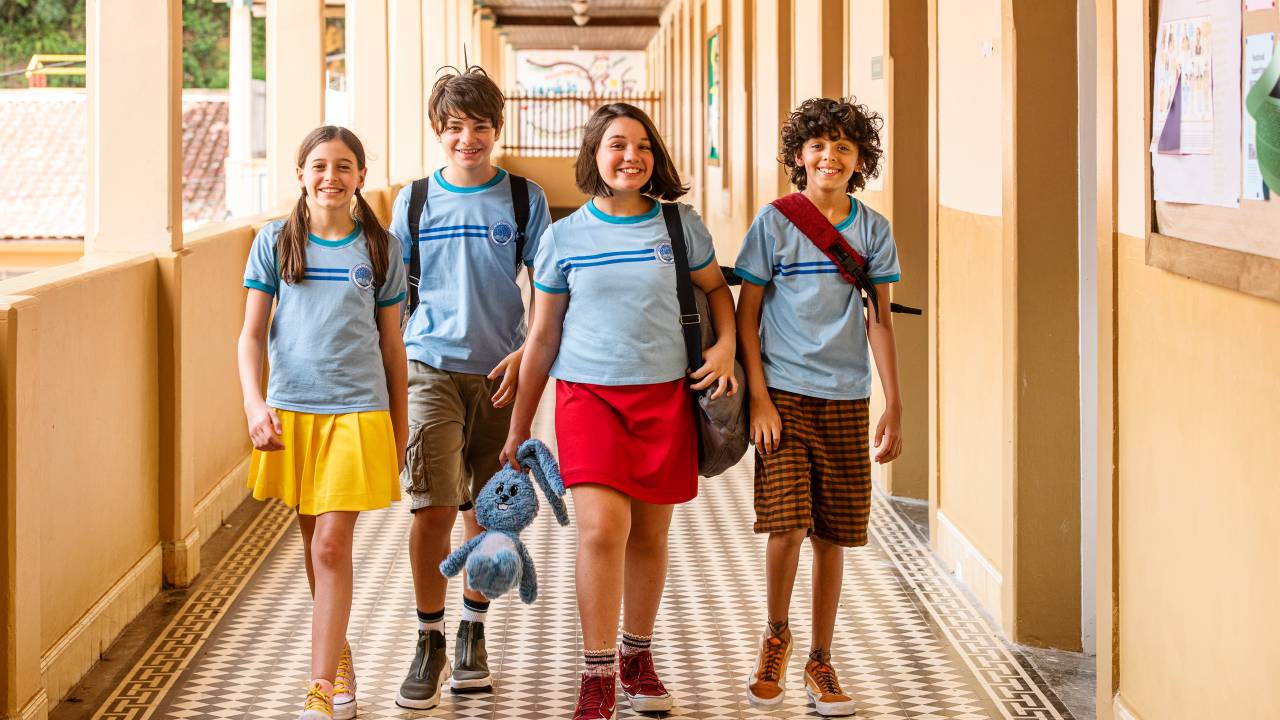 Foto mostra filme Turma da Mônica Lições