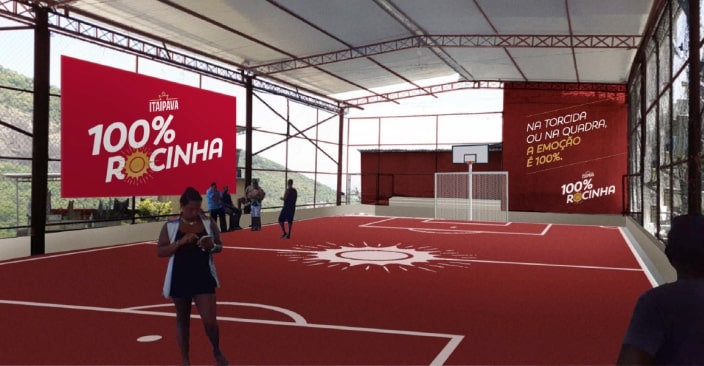 ‘Investe em mim’: Rocinha terá quadras reformadas e wi-fi grátis em ônibus