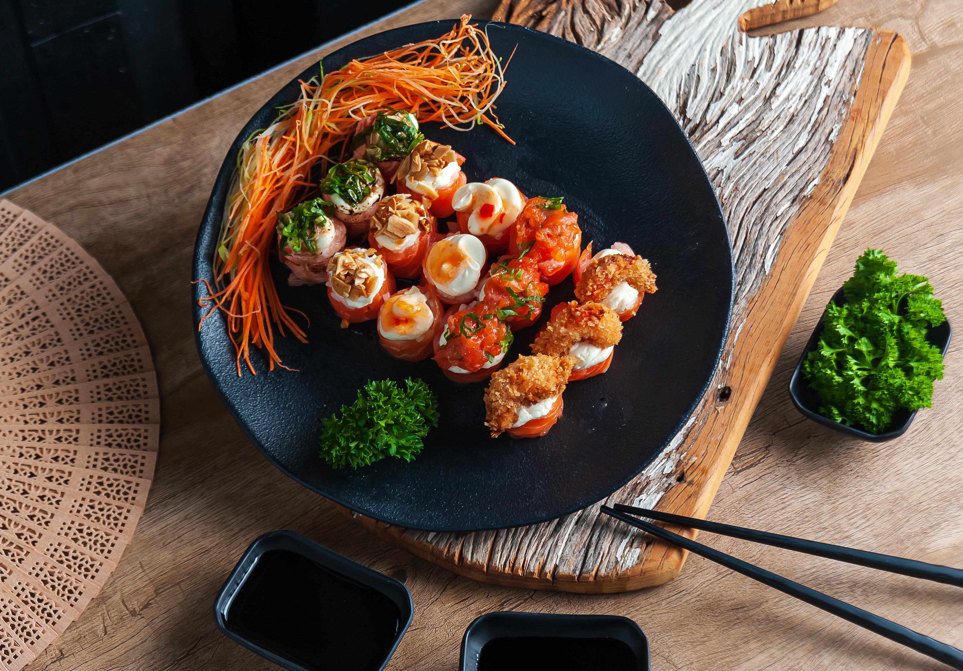 Eiyo: combinados, enrolados e mais