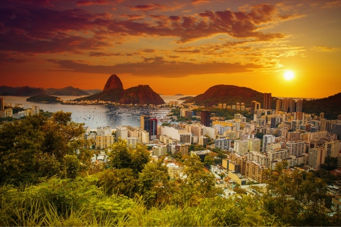 Paisagem do pão de acucar