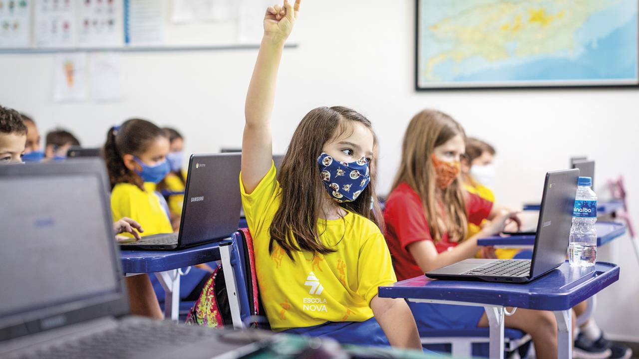 Computadores em sala: integrados à rotina da Escola Nova -