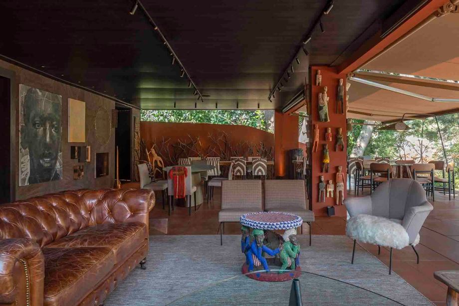 Restaurante. Fl&aacute;vio Bahia e Will Lobato CASACOR Minas Gerais 2019.