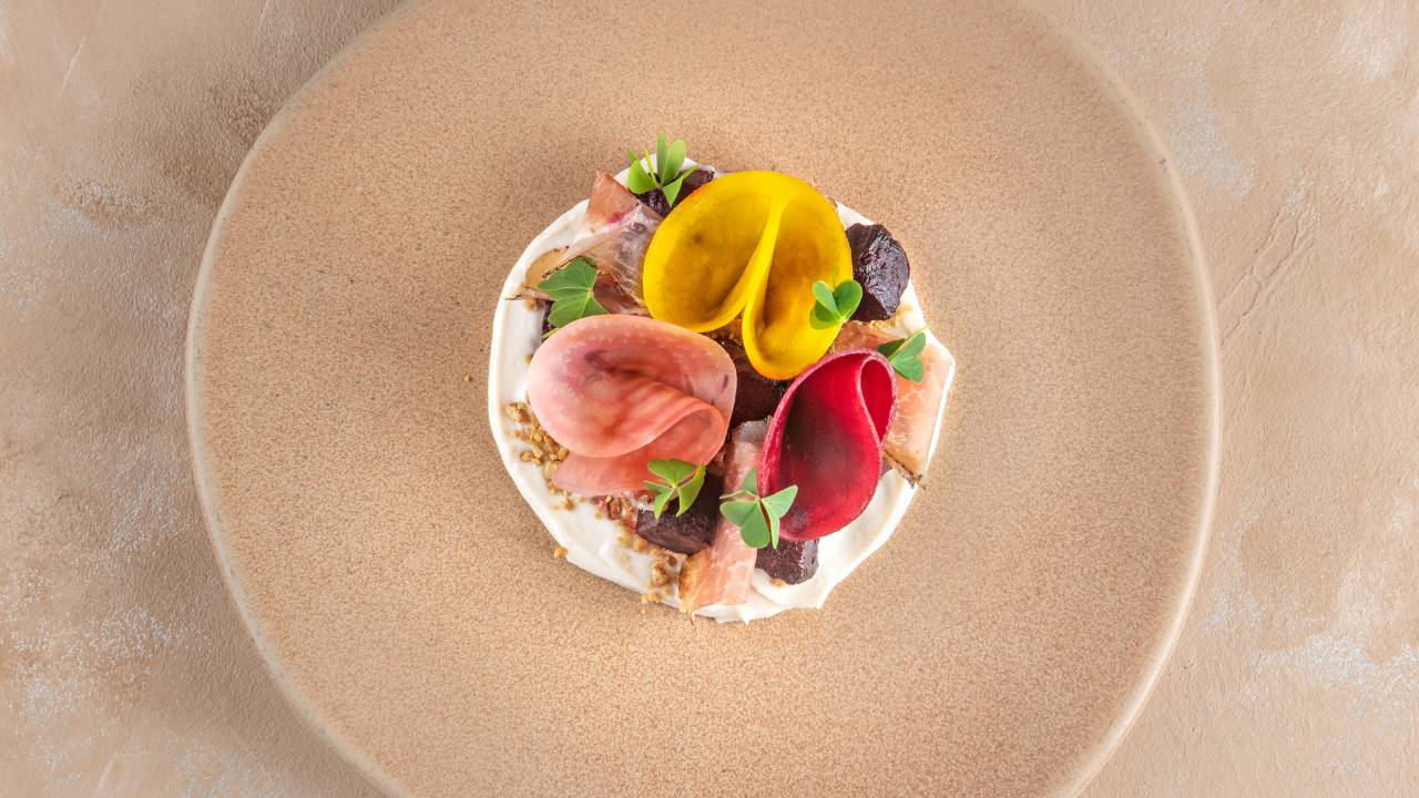 Foto mostra prato de comida