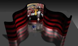 Museu Flamengo – Projeção MUDE Brasil Museu Flamengo – Projeção MUDE Brasil
