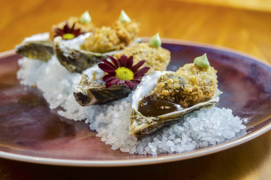 Yusha: ostras crocantes Yusha: ostras crocantes