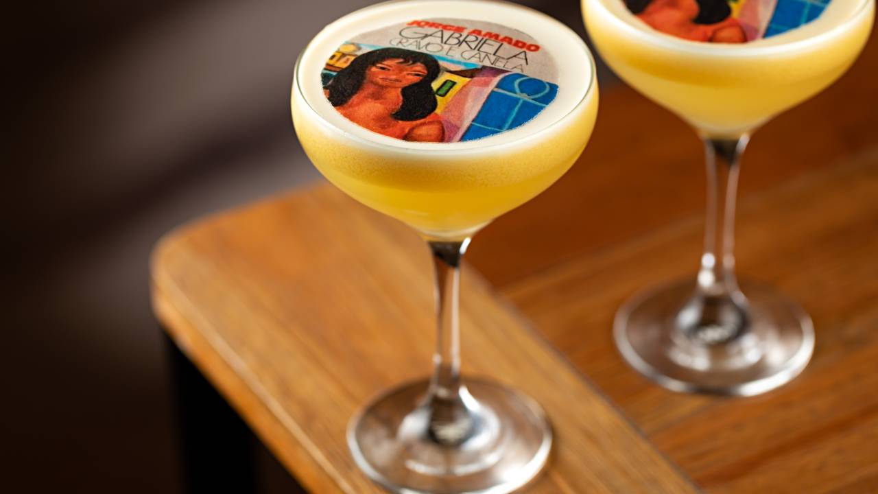 Garoa Bar Lounge: Jorge Amado é um dos drinques da nova carta
