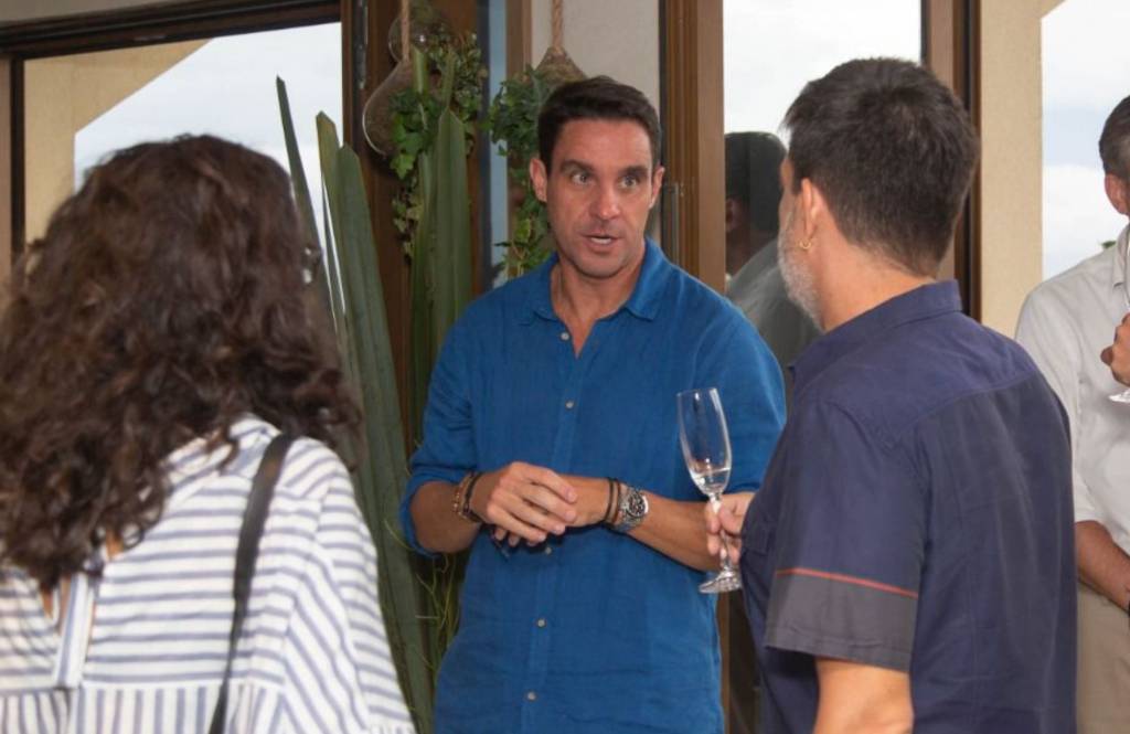 orlario Foto mostra presidente da Orla Rio
