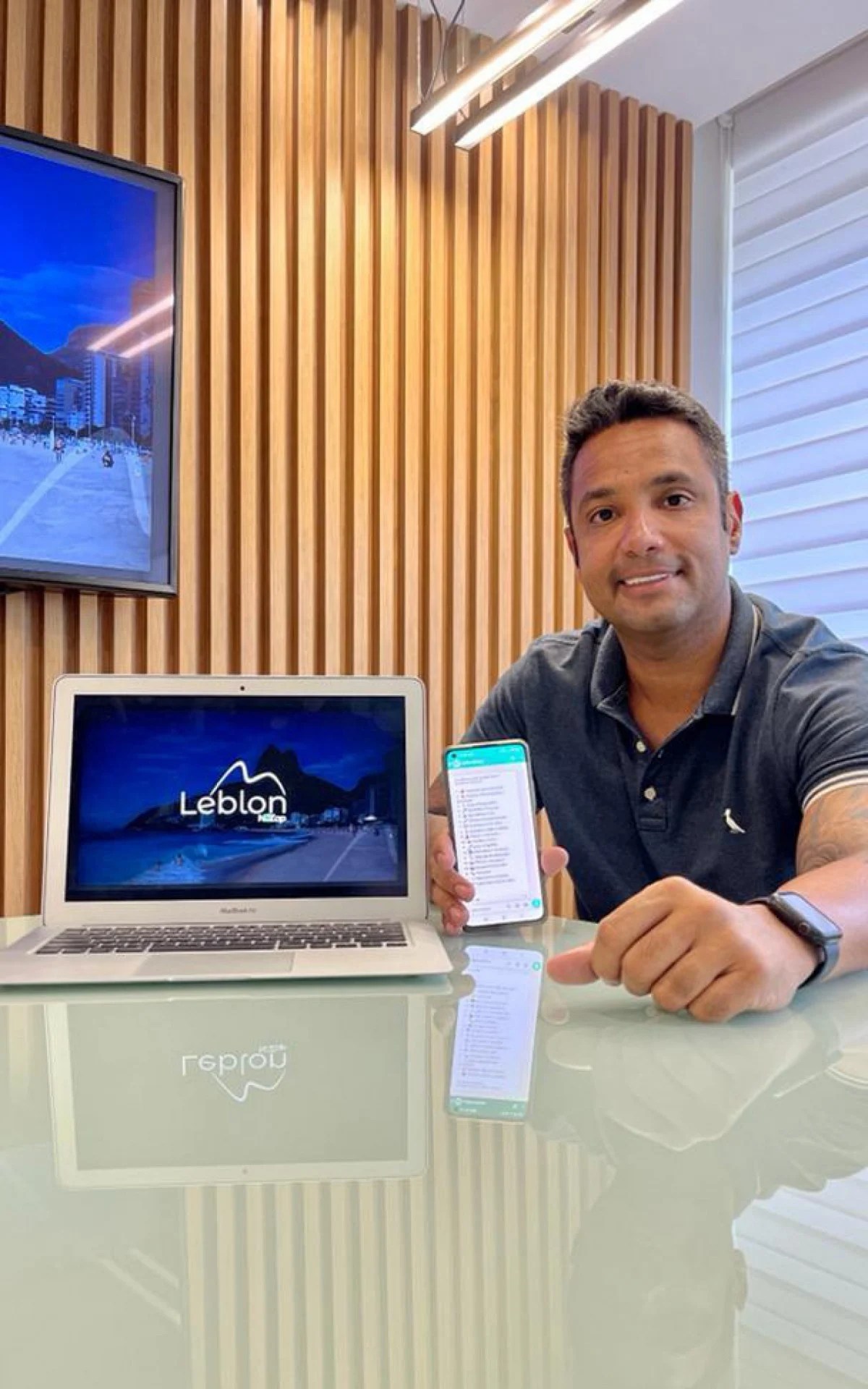 Diogo Archanjo, empresáario que criou Leblon NoZap