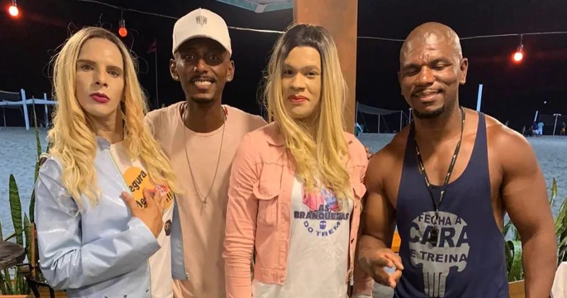 Astro do filme As Branquelas compartilha vídeo de sósias em pagode no Rio