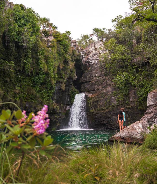 chapada-dos-veadeiros-56 A cachoeira do Rio do Prata