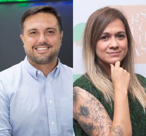 Danilo Fuin e Luana Andrade, da Novabrasil
